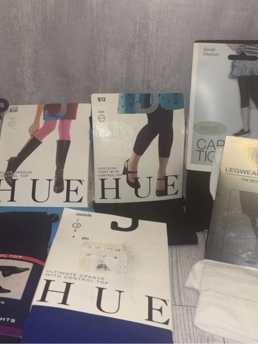 Huge Lot of 10 Women’s TIGHTS Size S & M, some vintage, diff styles & colors NEW